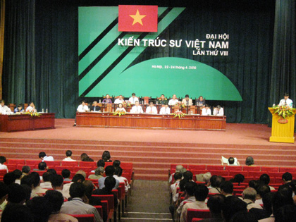 Khai mạc Đại hội đại biểu toàn quốc Hội Kiến trúc sư Việt Nam lần thứ VIII